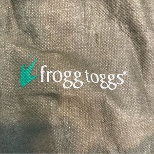 Frogg Togg ultralite waterproof rain coat. Men’s size XL. No hood attached.